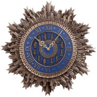 Οι Δώδεκα Θεοί του Ολύμπου (Ρολόι Τοίχου Ηλεκτρόλυσης Μπρούτζου & Ρητίνης 41.5 εκ.)